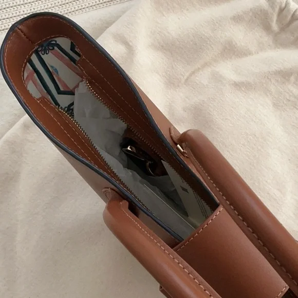 Paris/64 Lumière Brown Satchel - Picture 3 of 3